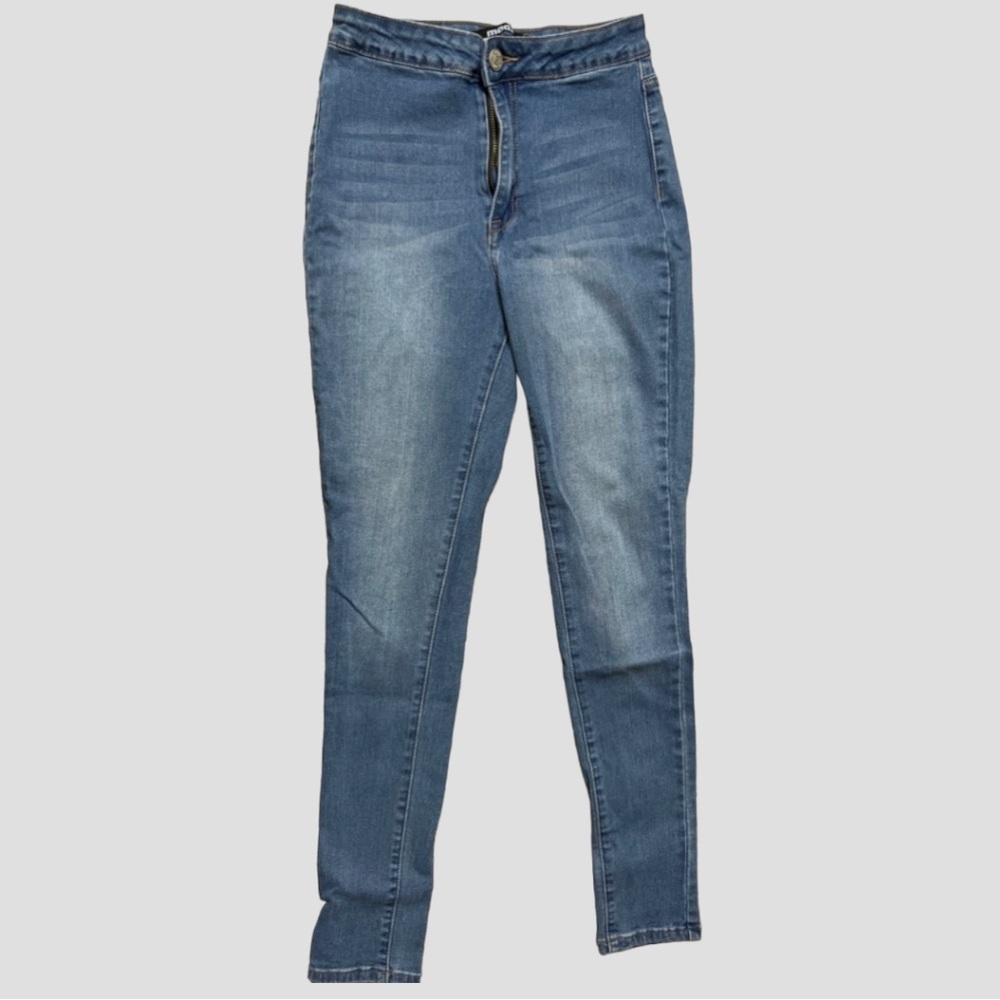 Moda high waisted skinny jeans